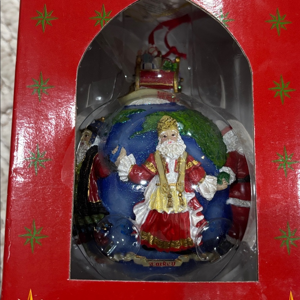 Christopher Radko Santas Around the World Ornament